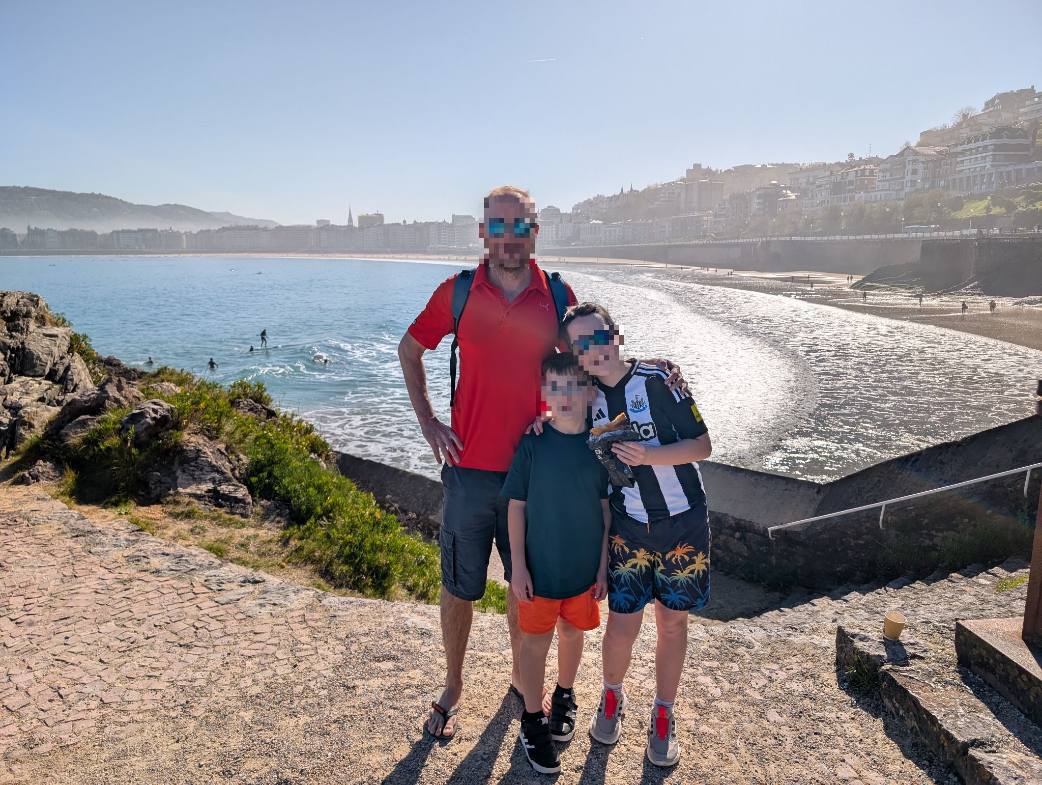san sebastian with kids